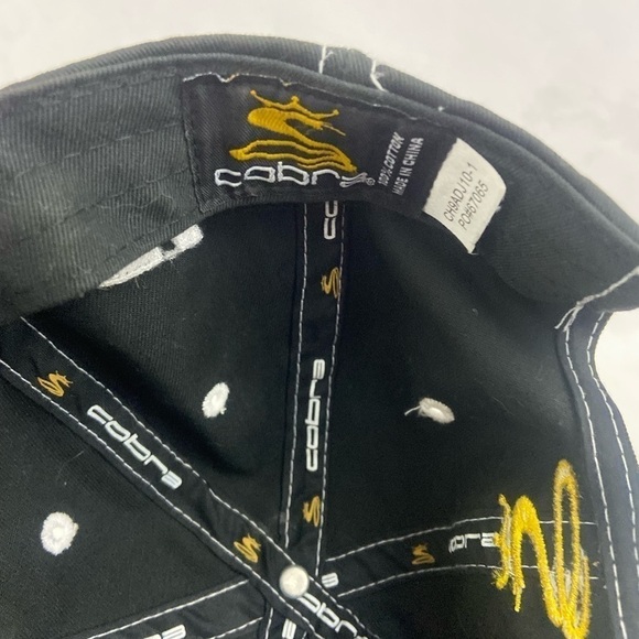 King Cobra Logo Footjoy FJ Speed Staff Adjustable Strapback Golf Hat Cap - Picture 9 of 11